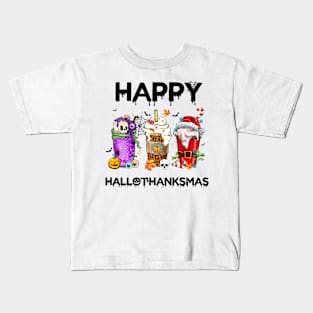 Happy Hallo Thank xmas Kids T-Shirt